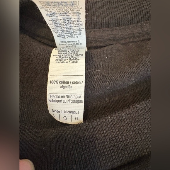 Bailey Zimmerman Rock & Hard Place Tour Tee Shirt Black White Streetwear Large - Picture 5 of 5